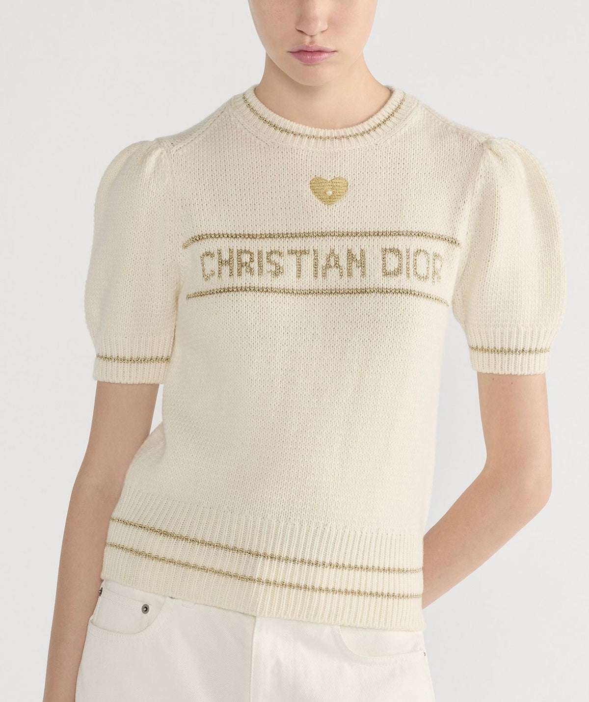 Dior short sleeved sweater