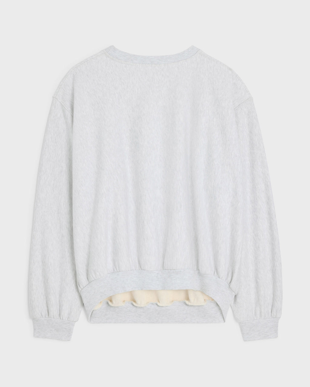 Celine loose sweatshirt in cotton fleece