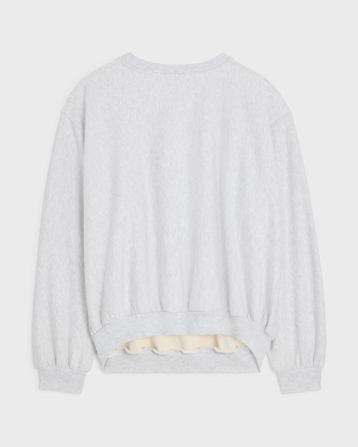 Celine loose sweatshirt in cotton fleece