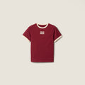 Miu Miu cotton jersey tshirt