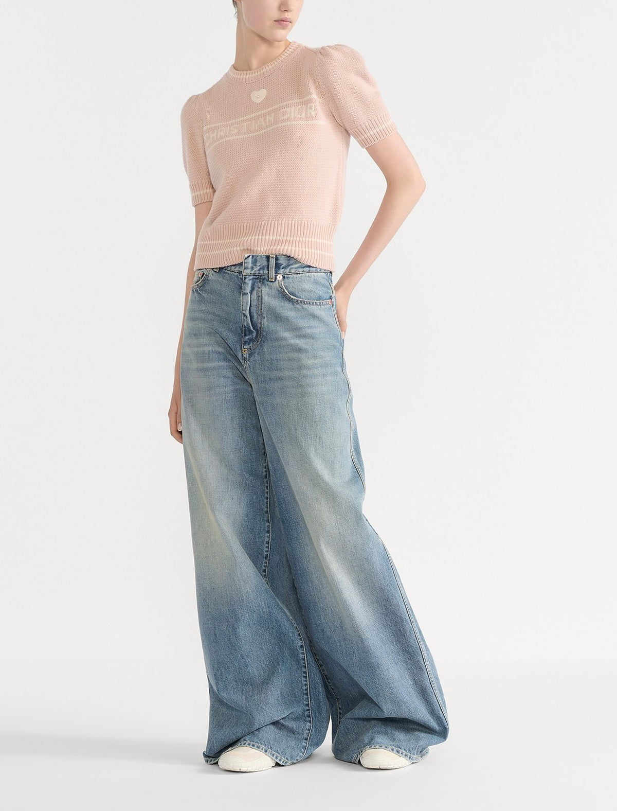 Dior short sleeved sweater