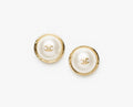 Chanel stud earrings