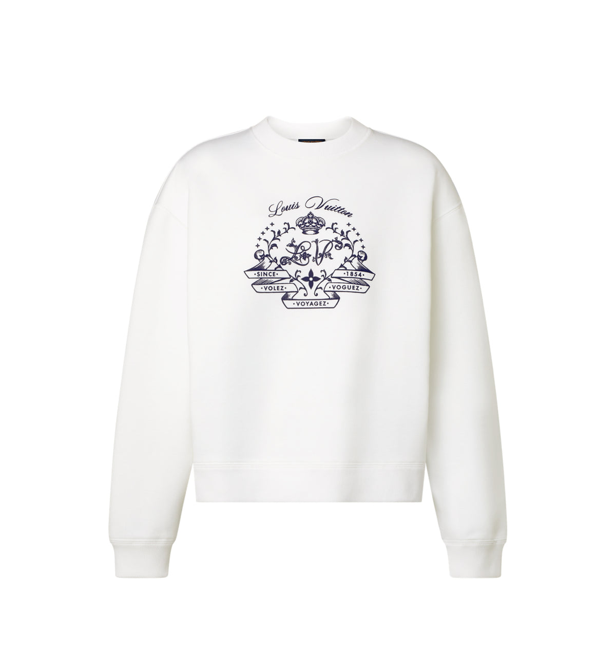 Louis Vuitton flocked signature sweater
