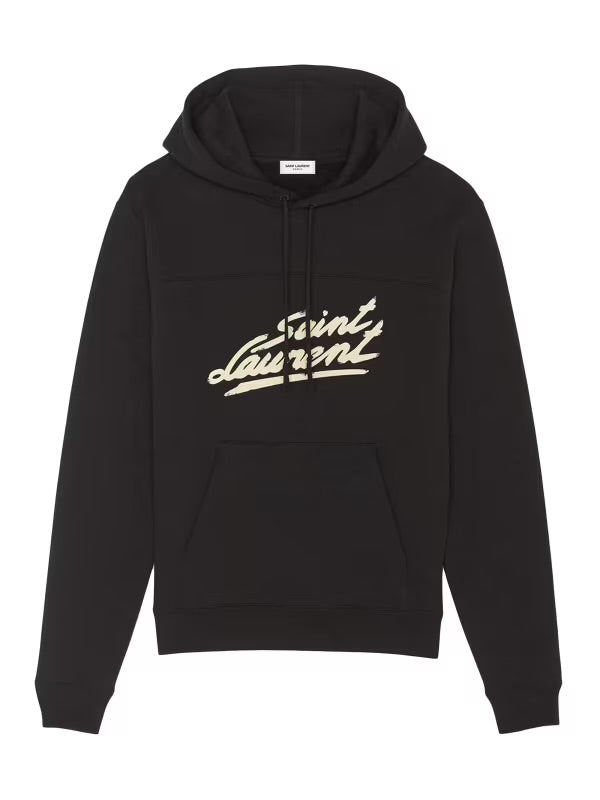 Saint Laurent 50’s signature hoodie