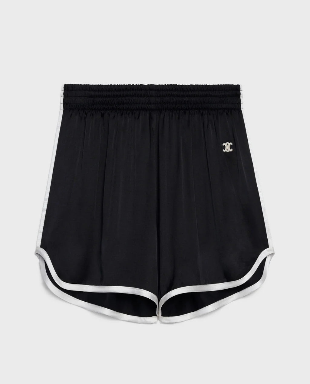 Celine athletic satin shorts