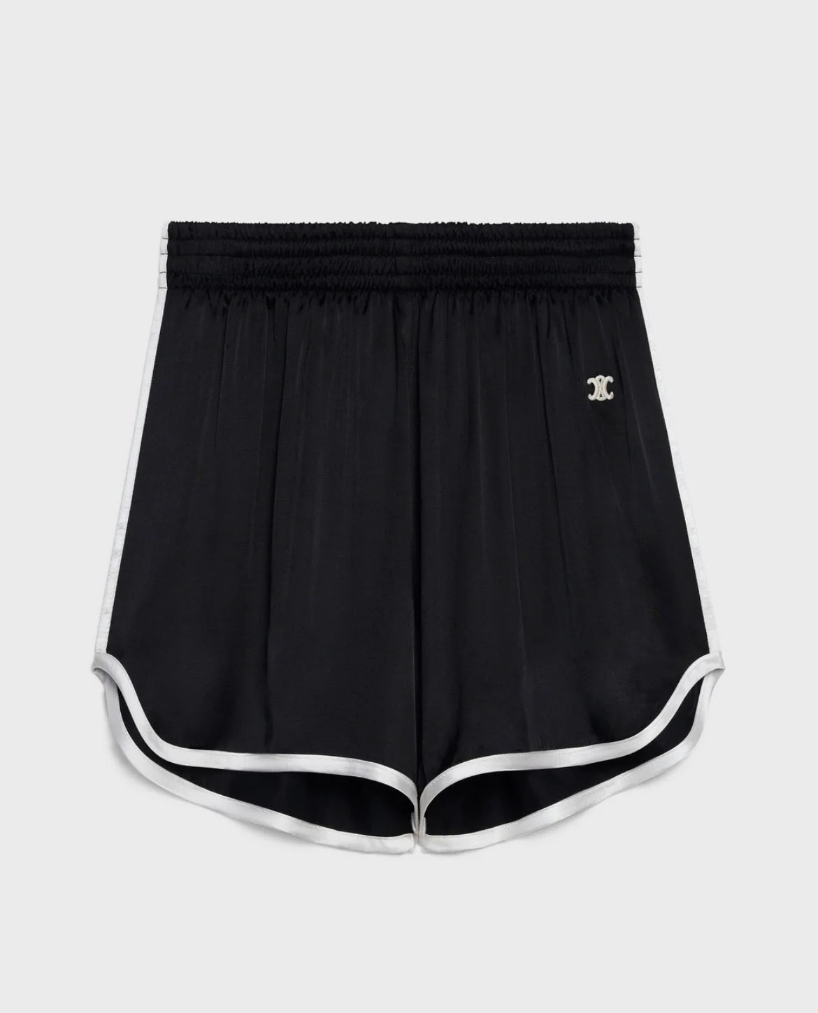 Celine athletic satin shorts