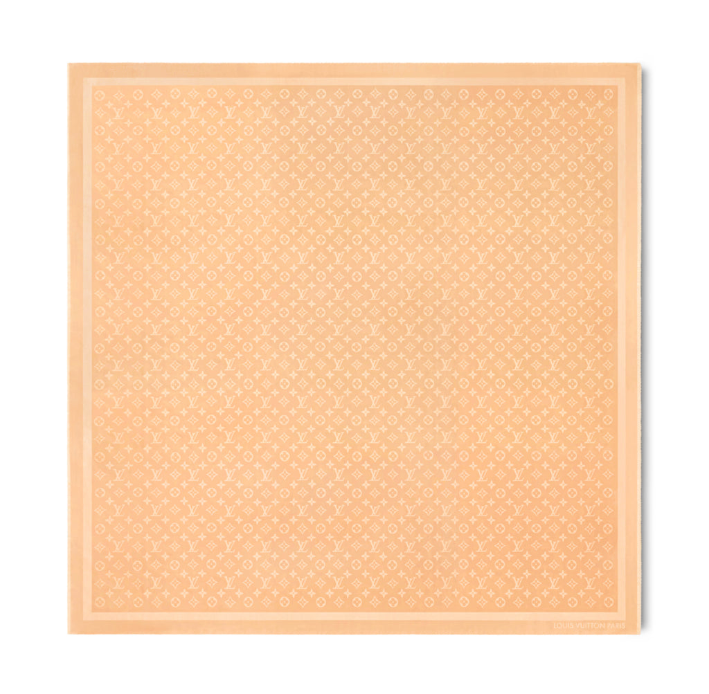 Louis Vuitton monogram shine shawl