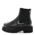 Chanel calfskin cap toe CC short boots
