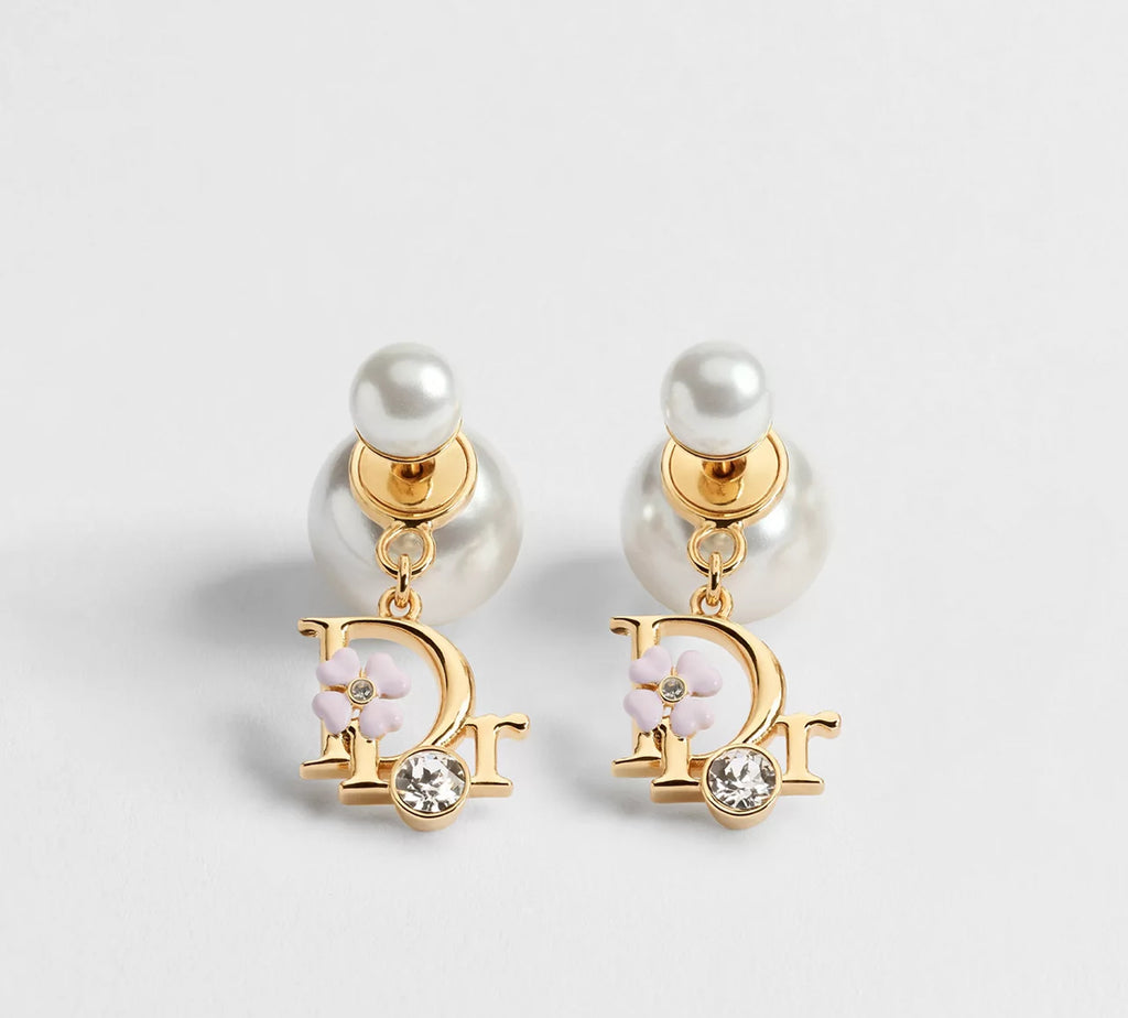Dior clover tribales earrings