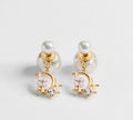 Dior clover tribales earrings