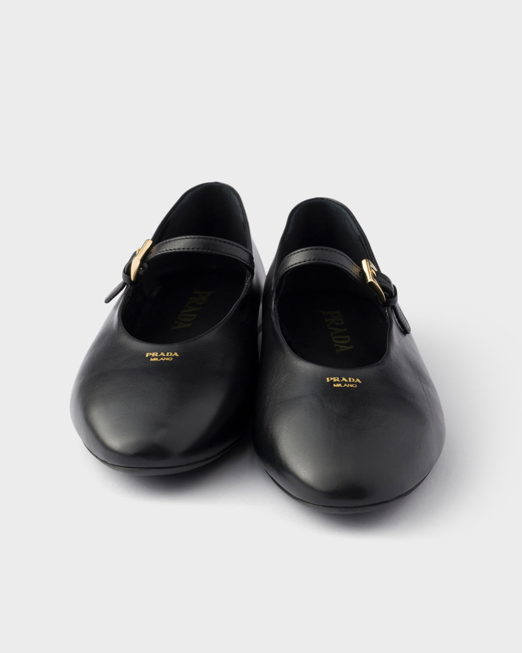 Prada Mary Jane leather ballerina