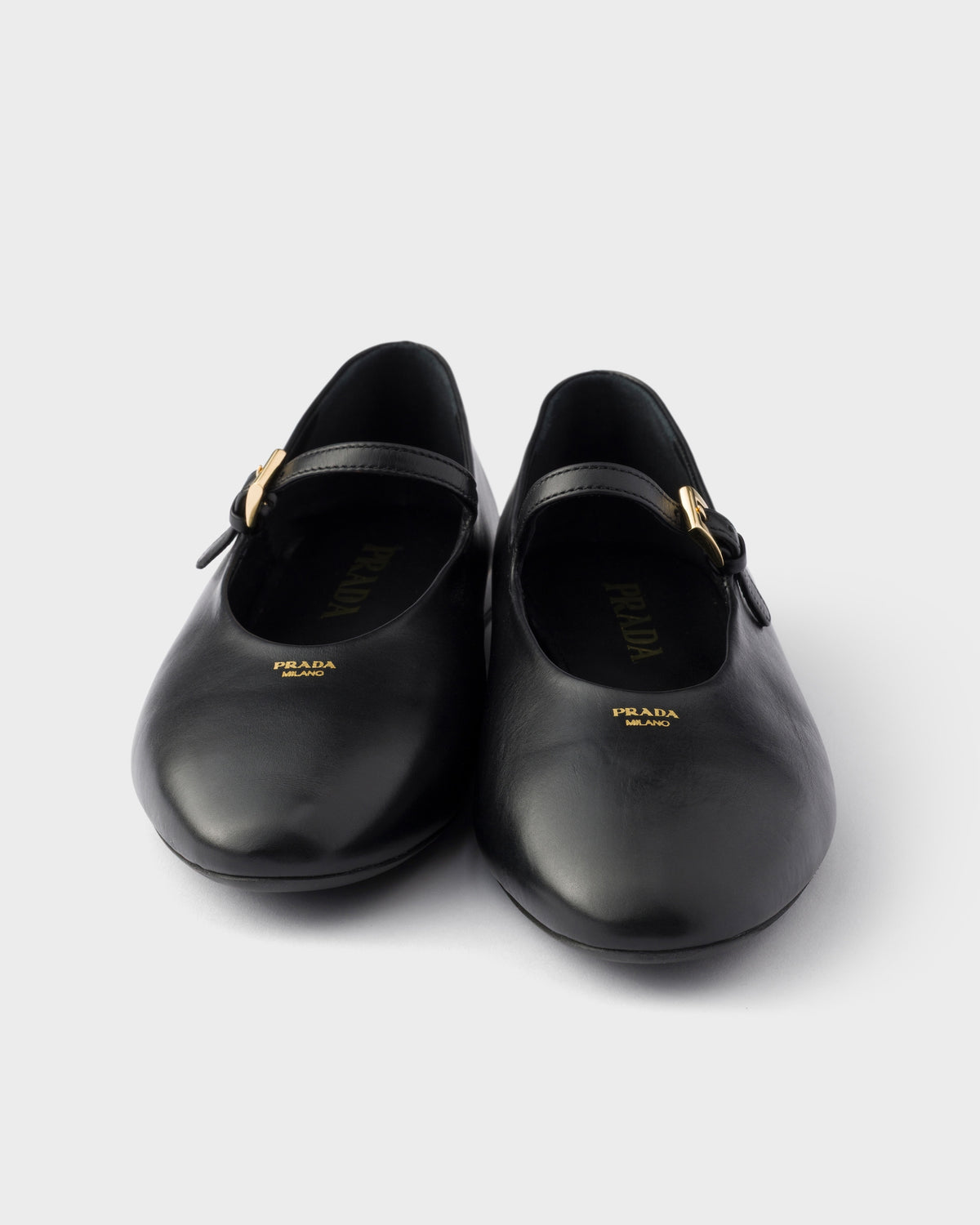 Prada Mary Jane leather ballerina