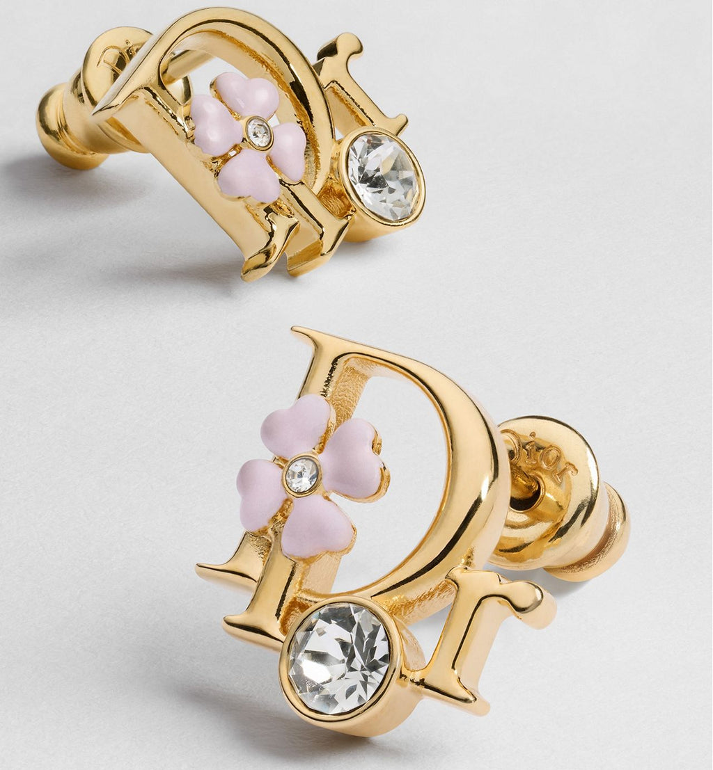 Dior Precious clover stud earrings