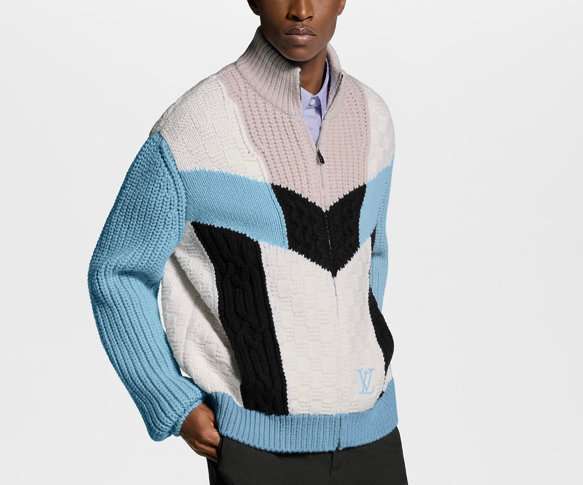 Louis Vuitton knitted signature tracktop