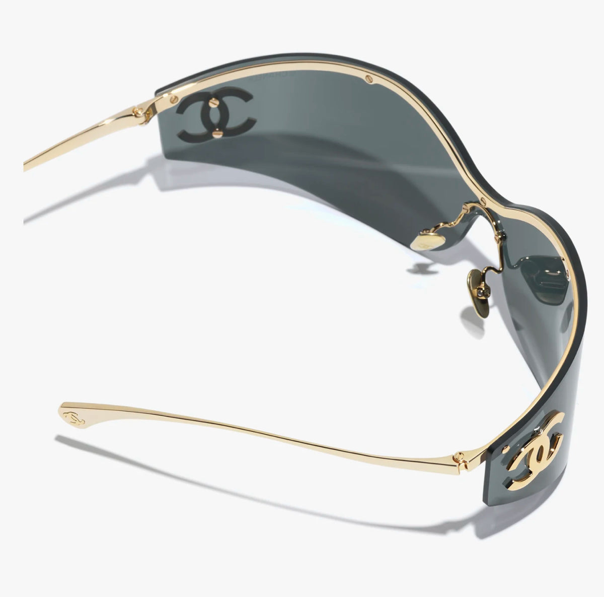 Chanel shield sunglasses