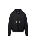 Louis Vuitton embroidered zipped jersey hoodie