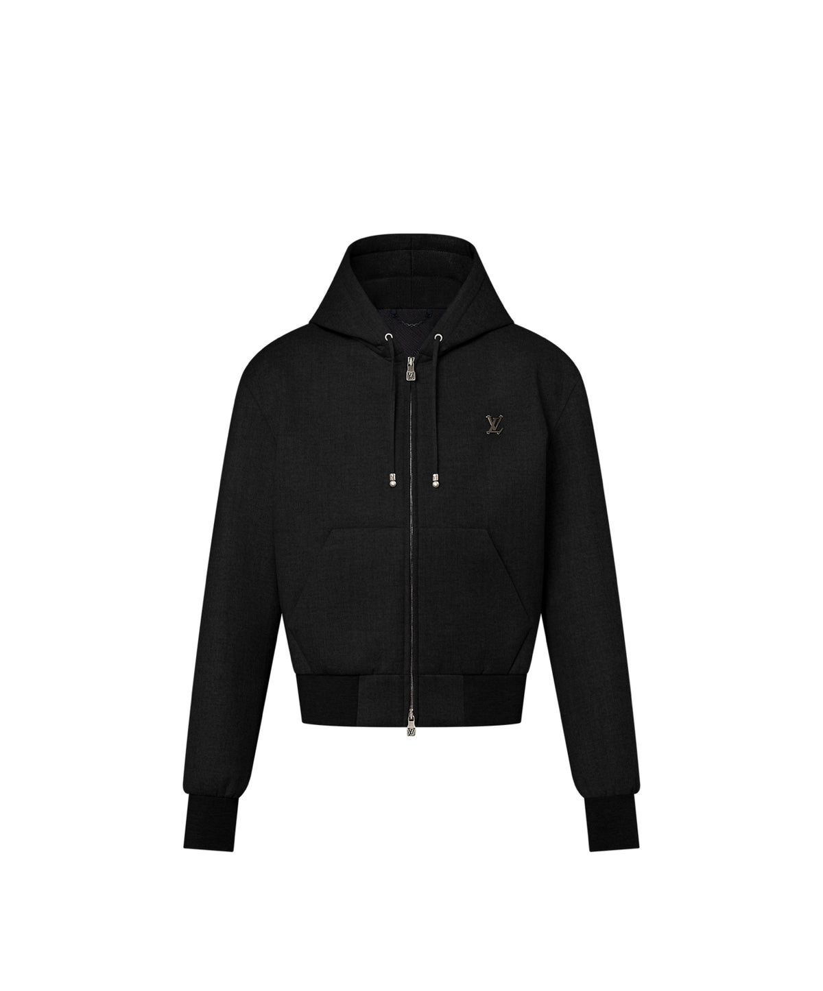 Louis Vuitton tailored technical wool hooded blouson