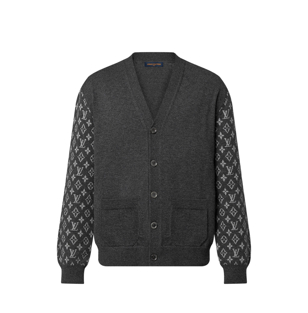 Louis Vuitton Monogram Mix cashmere cardigan