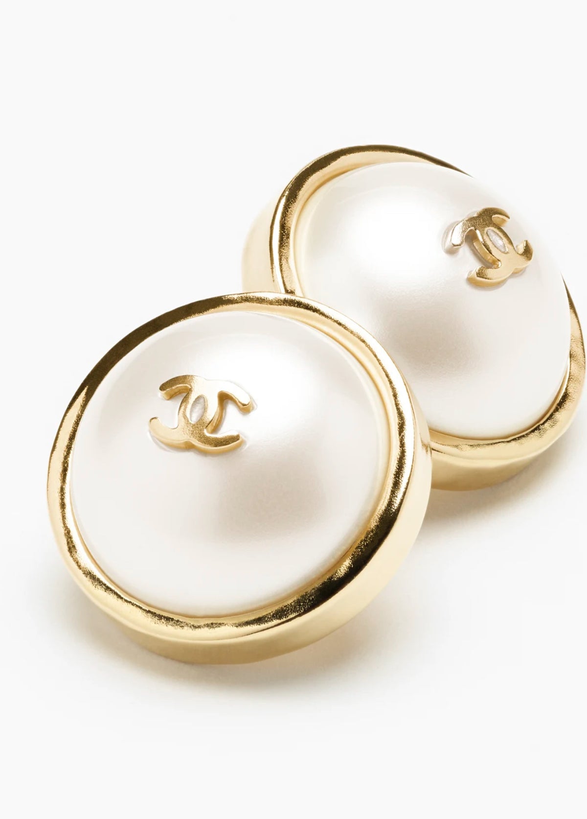 Chanel stud earrings
