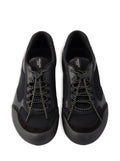 Prada Speedrock leather and mesh fabric sneakers
