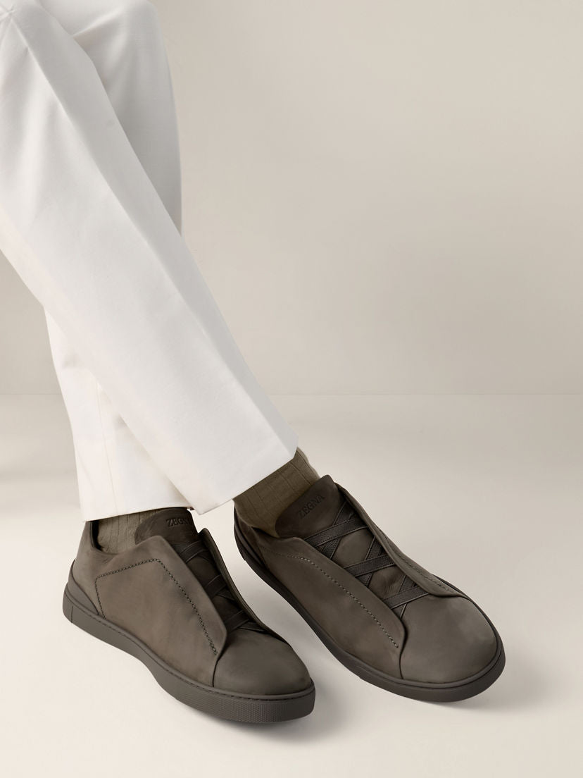 Zegna Triple stitch sneakers