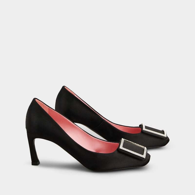 Roger Vivier Trompette pumps in satin