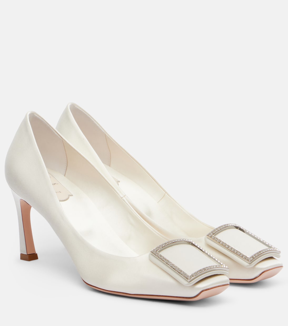 Roger Vivier Trompette pumps in satin