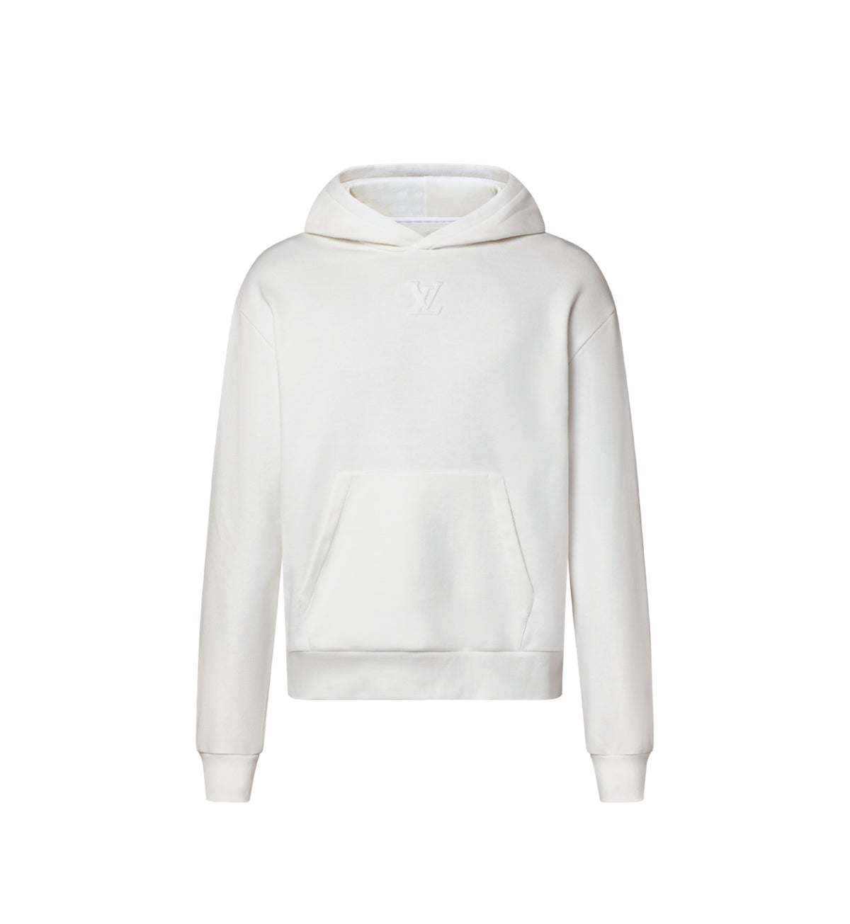 Louis Vuitton LV embossed cotton hoodie
