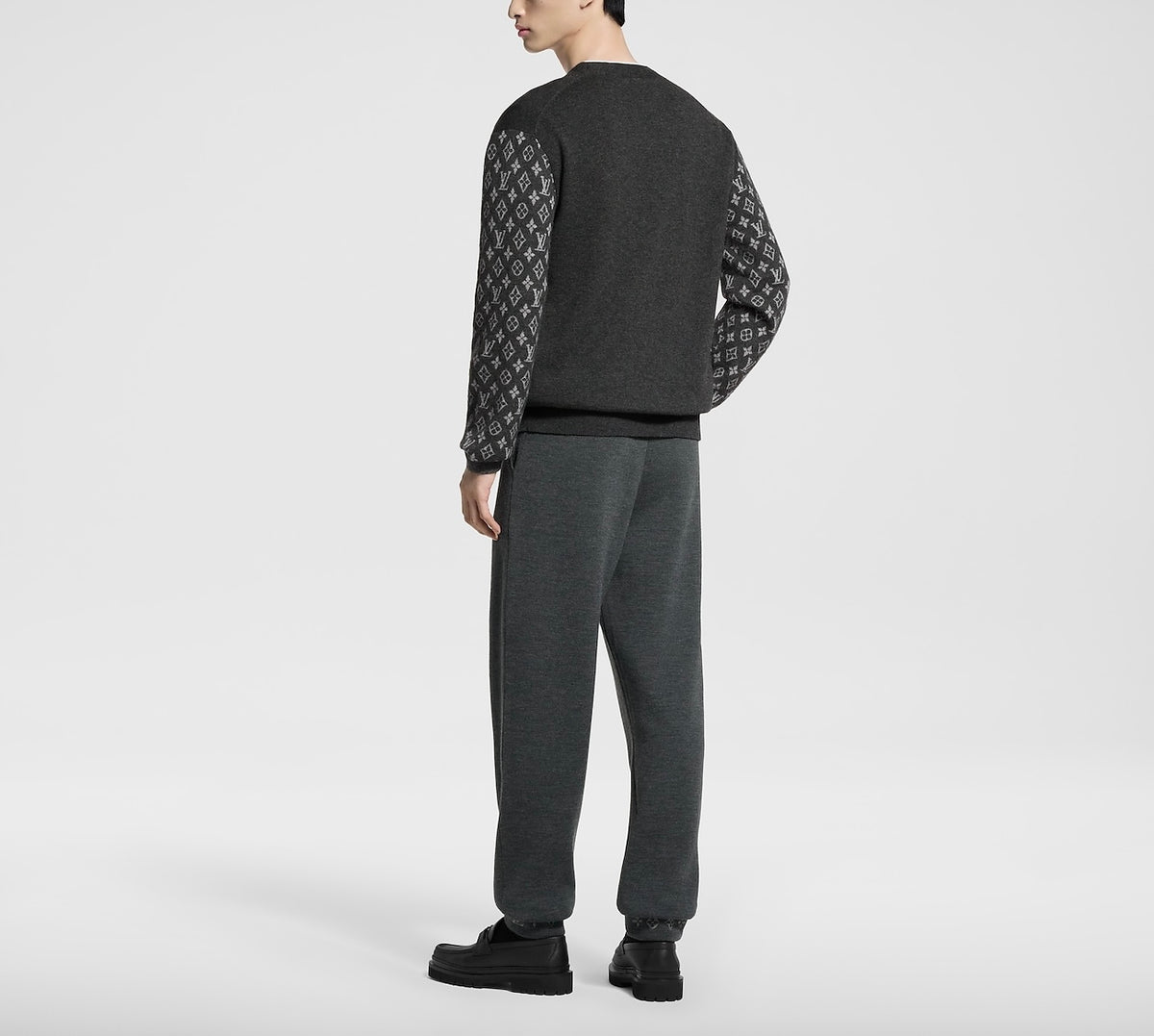 Louis Vuitton Monogram Mix cashmere cardigan