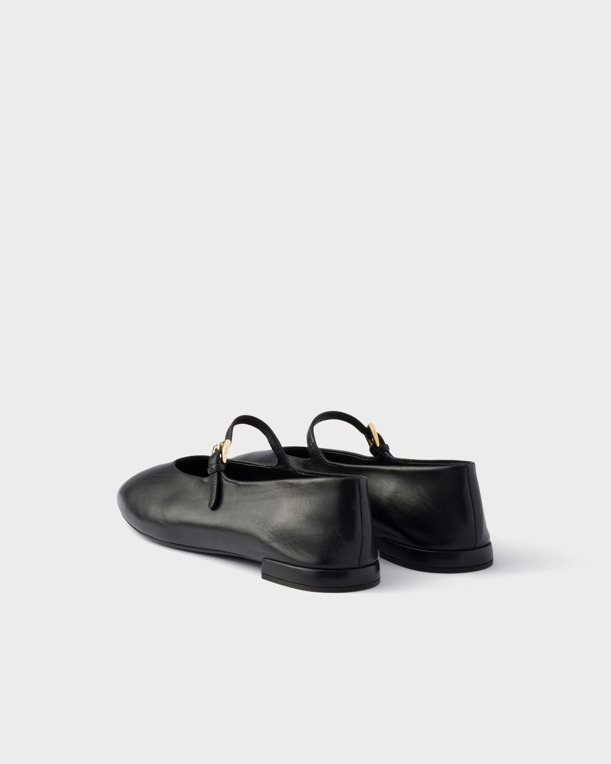 Prada Mary Jane leather ballerina
