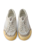 Prada speedrock leather and mesh fabric sneakers