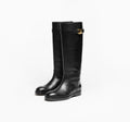 Chanel high boots in calfskin