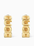 Gucci Letter hoop earrings in metal