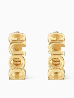 Gucci Letter hoop earrings in metal