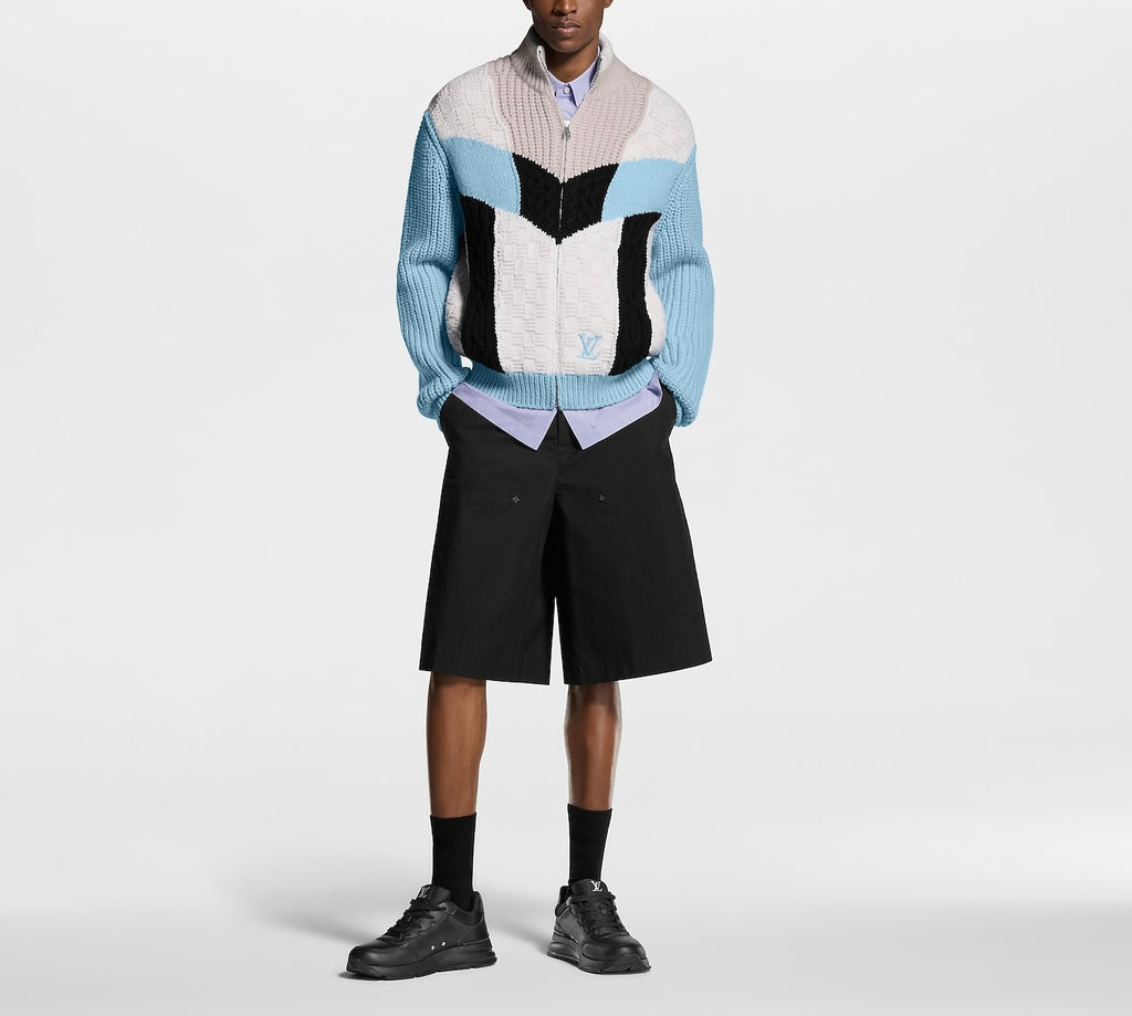 Louis Vuitton knitted signature tracktop