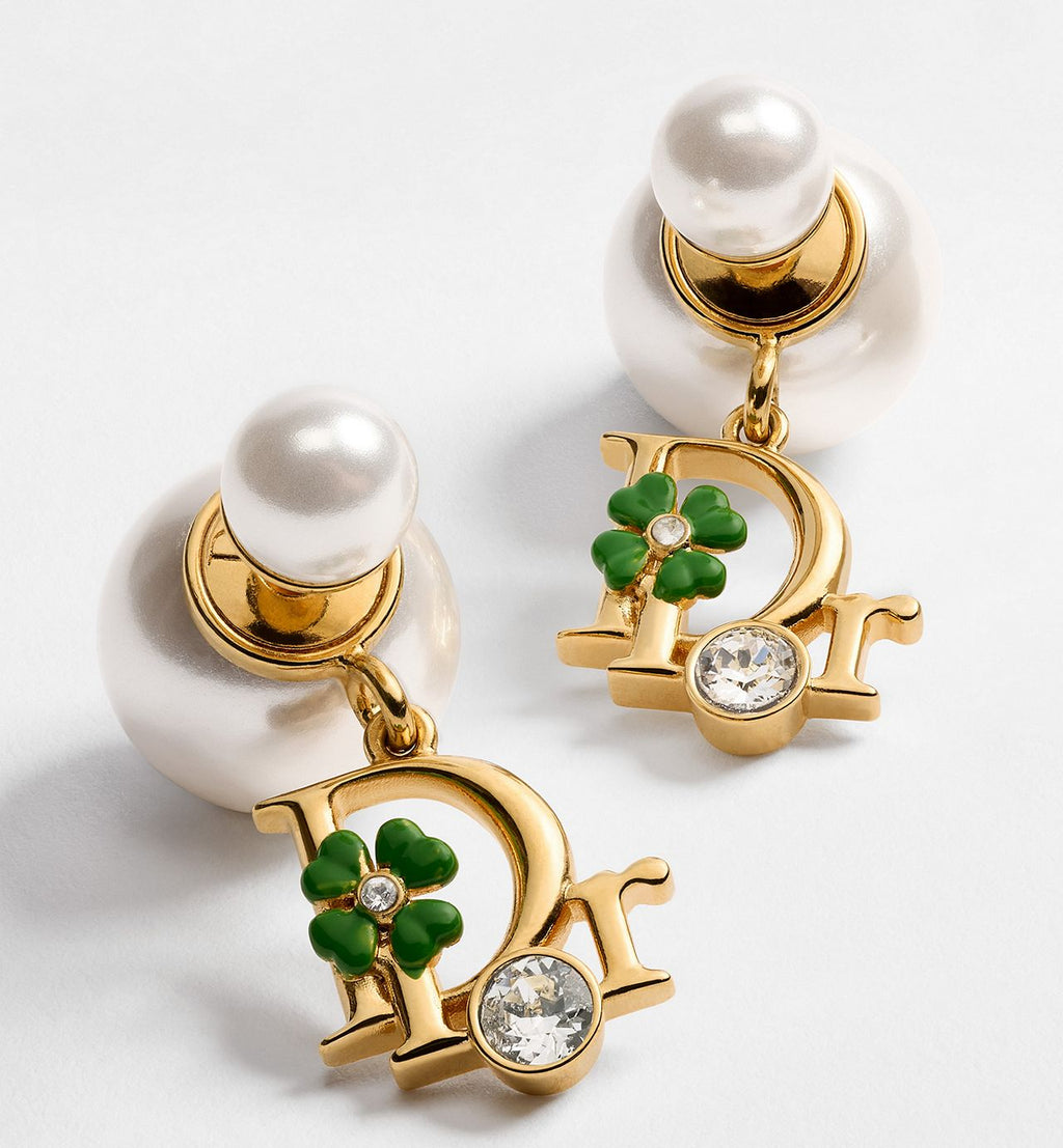 Dior clover tribales earrings