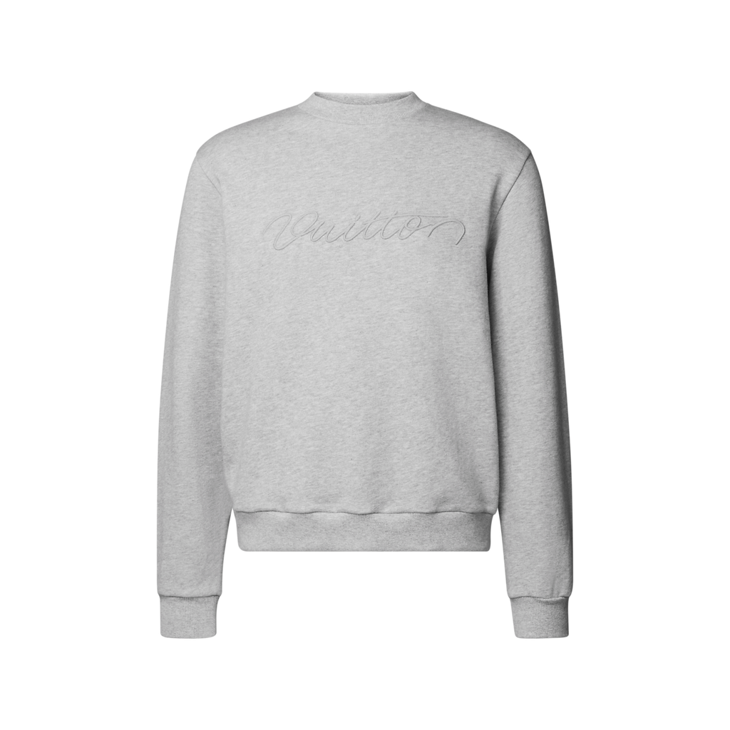Louis Vuitton reflective signature sweatshirt