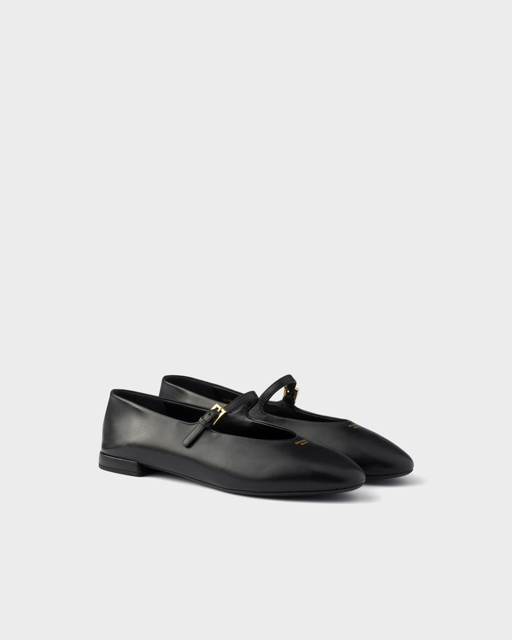 Prada Mary Jane leather ballerina