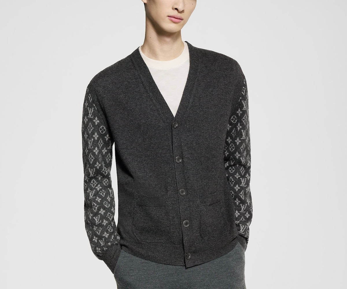 Louis Vuitton Monogram Mix cashmere cardigan