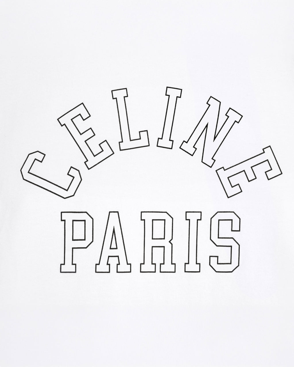 Celine long sleeved T-shirt in cotton jersey
