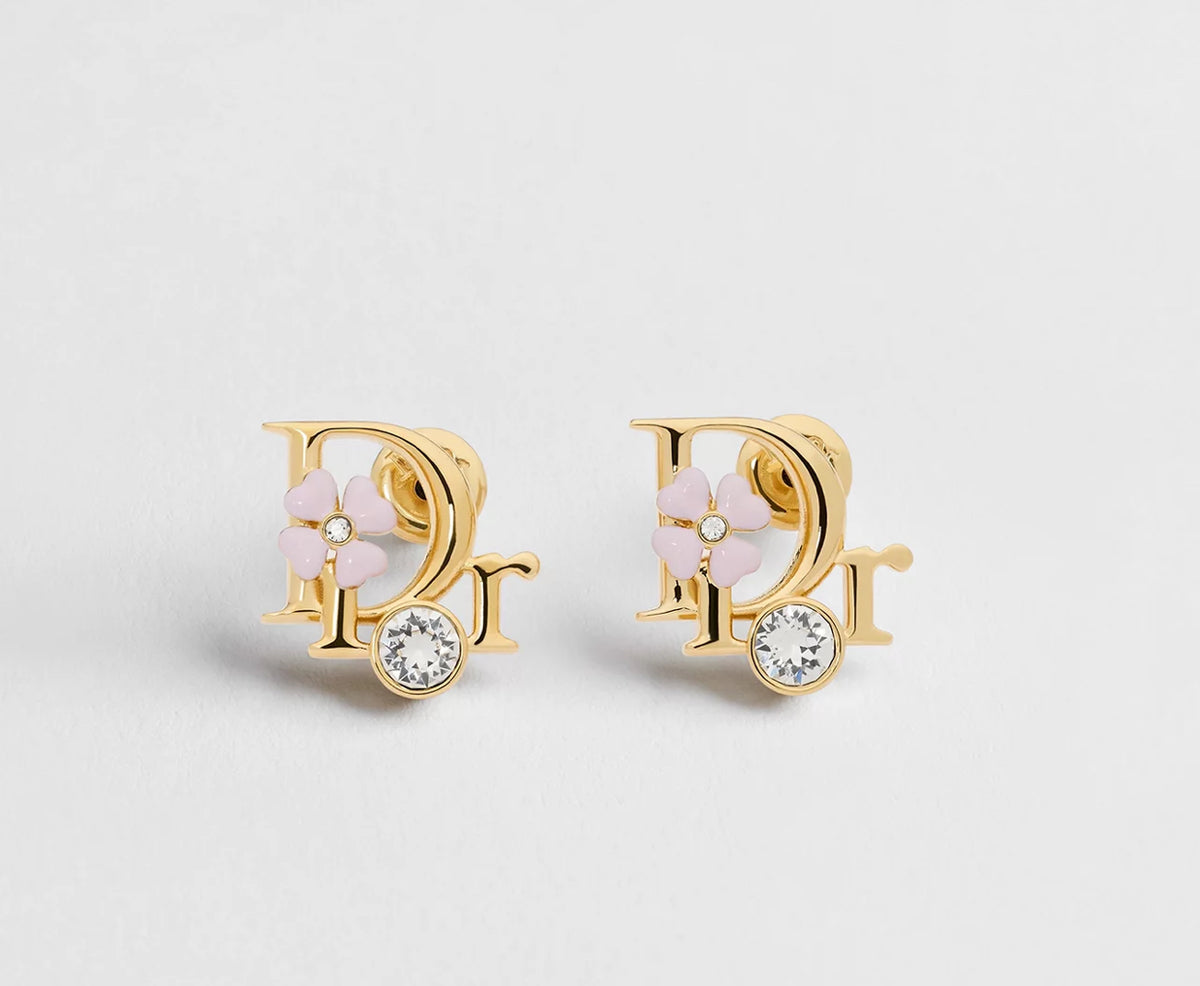 Dior Precious clover stud earrings
