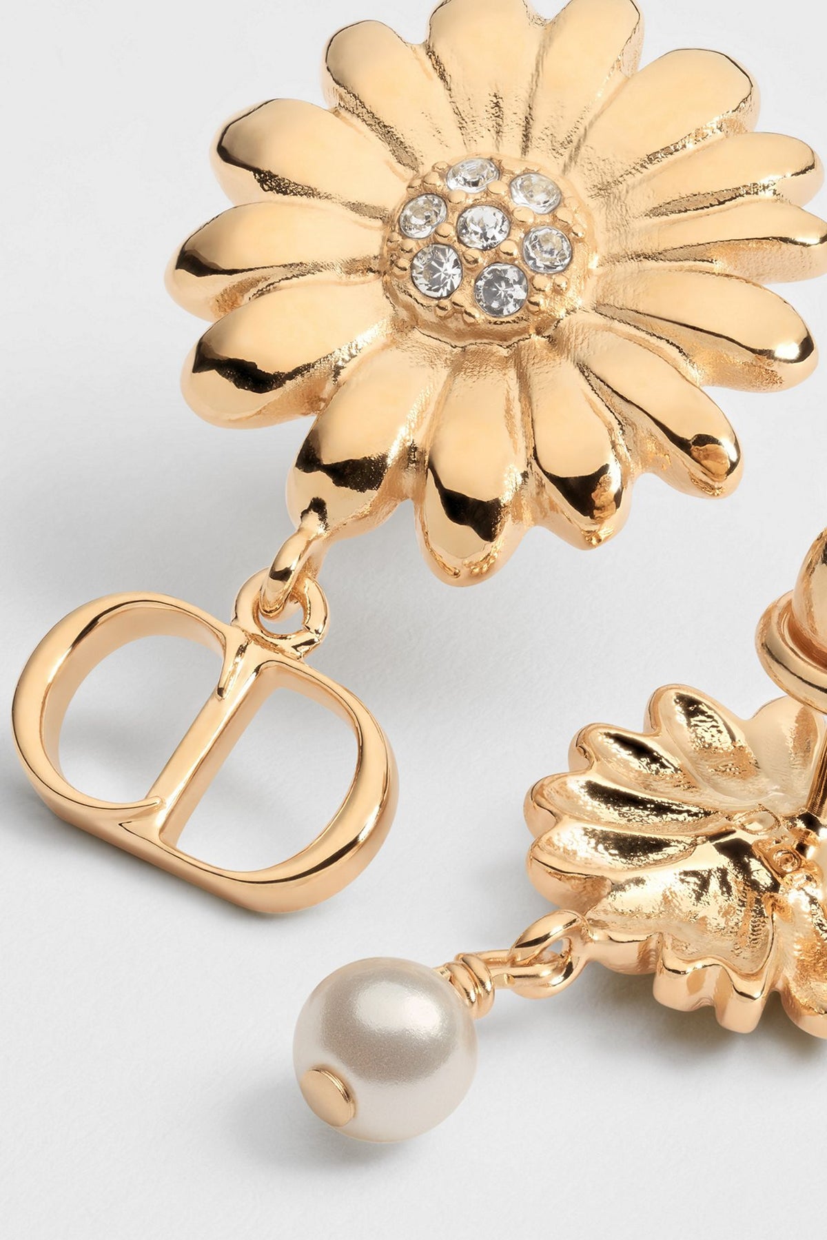 Dior CD multi flowers earrings