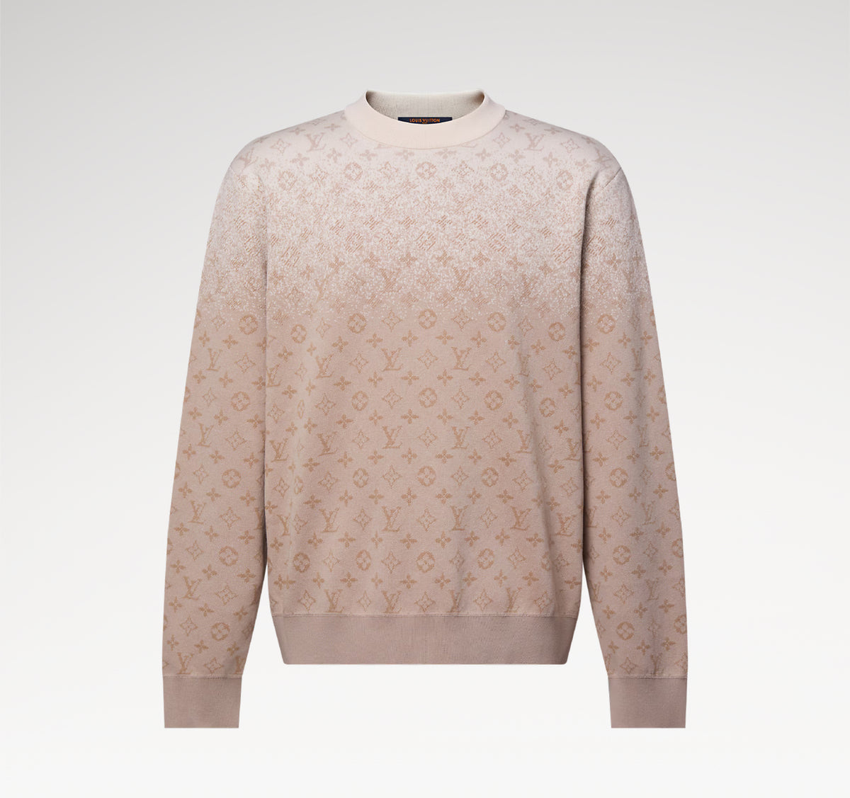 Louis Vuitton monogram long sleeved crewneck