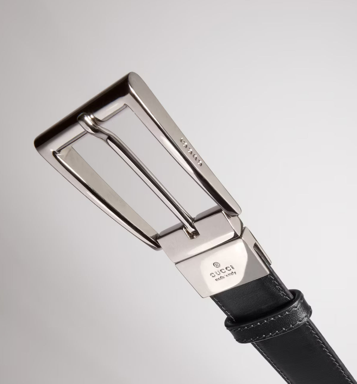 Gucci reversible belt with rectangular buckle