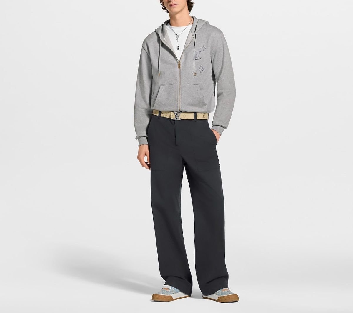 Elevate Your Wardrobe with the Louis Vuitton Zipped Hoodie
