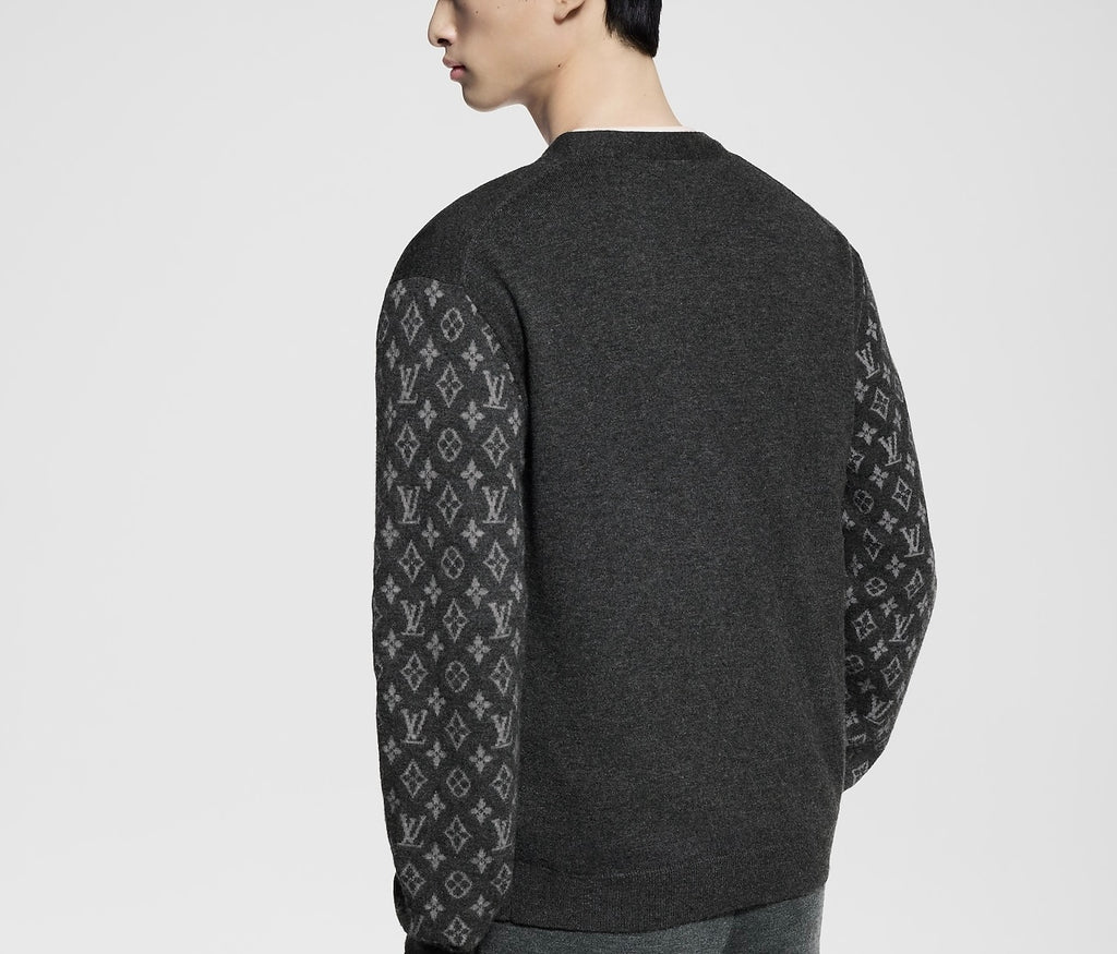Louis Vuitton Monogram Mix cashmere cardigan