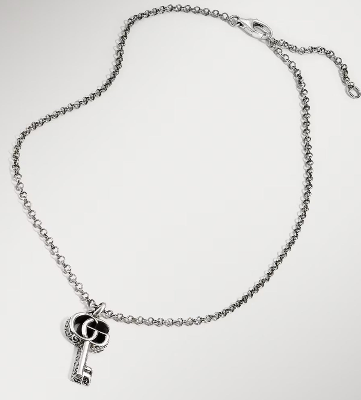 Gucci GG Marmont key pendant necklace