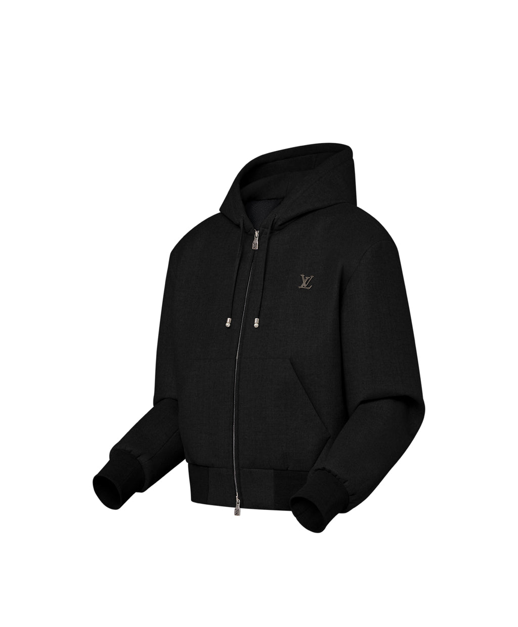 Louis Vuitton tailored technical wool hooded blouson