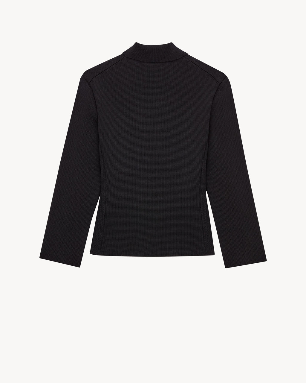 Saint Laurent polo cardigan in wool