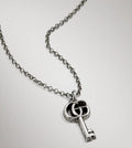 Gucci GG Marmont key pendant necklace